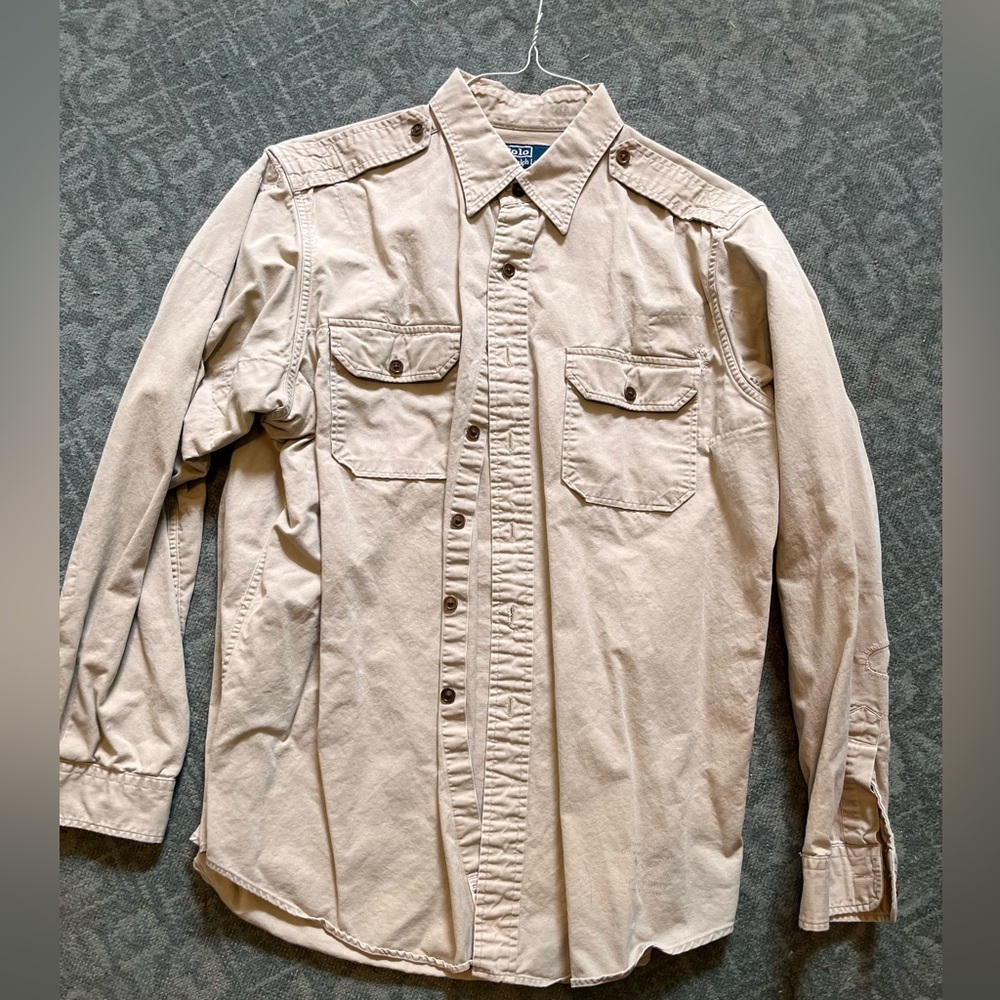 Ralph Lauren POLO Outback style of long sleeve shirt
